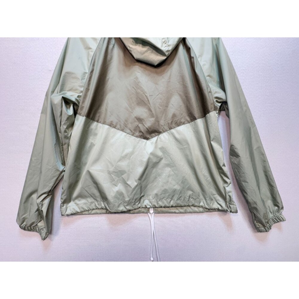 NWT Columbia Women's Flash Forward Windbreaker Jacket Medium Green Hooded Pocket - Picture 14 of 14